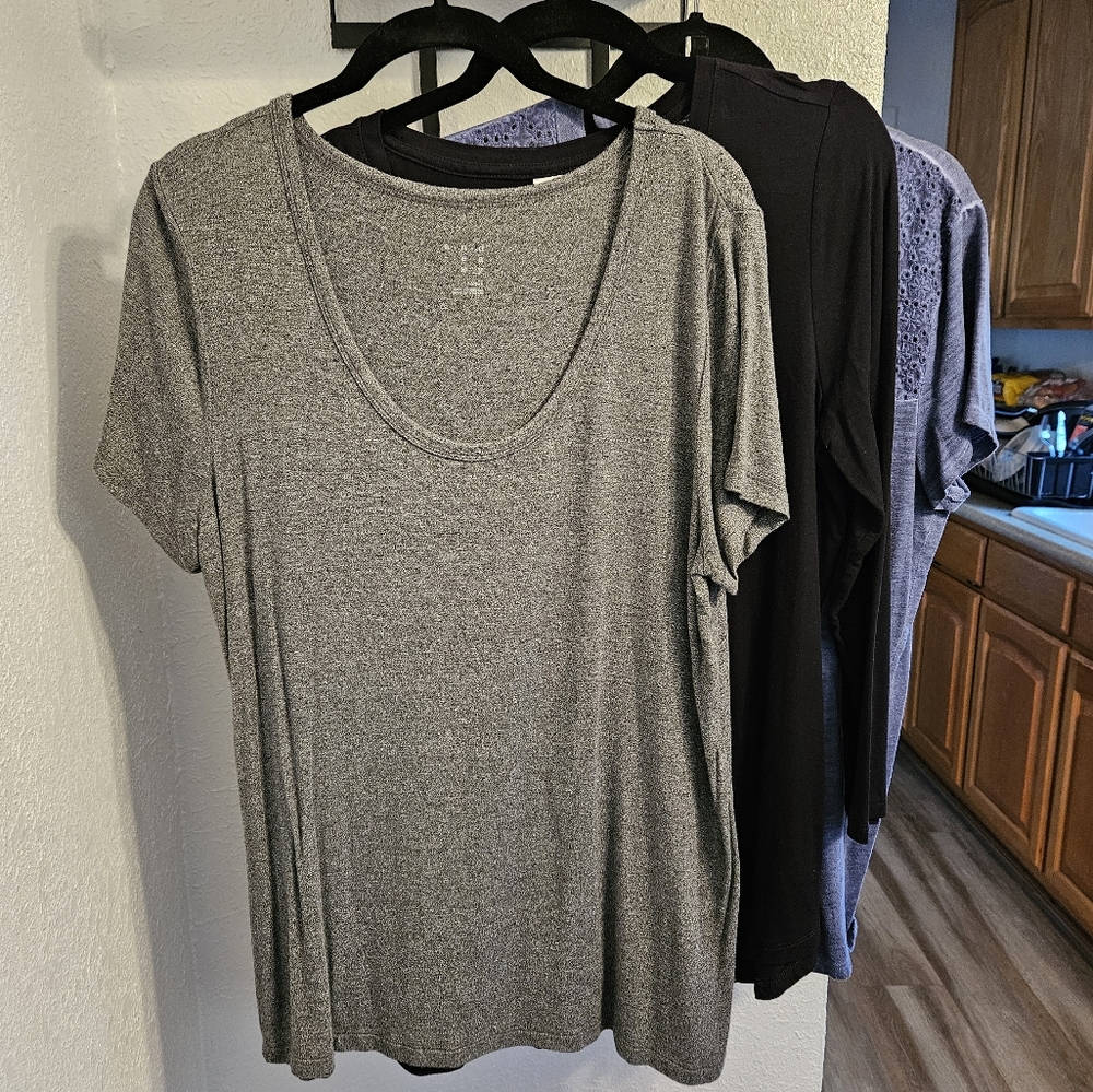 3 Women's Casual Tops (NWOT)